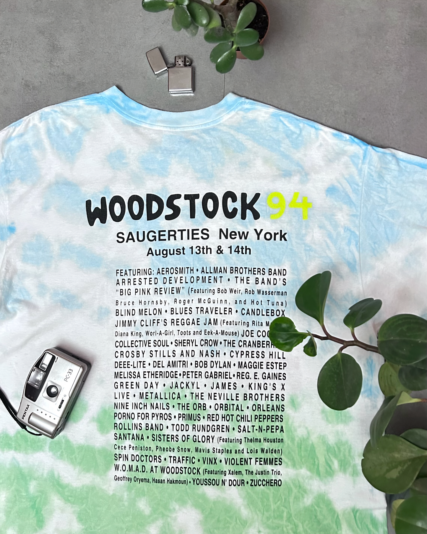 Vintage 1994 Single Stitch Woodstock Promo T-Shirt