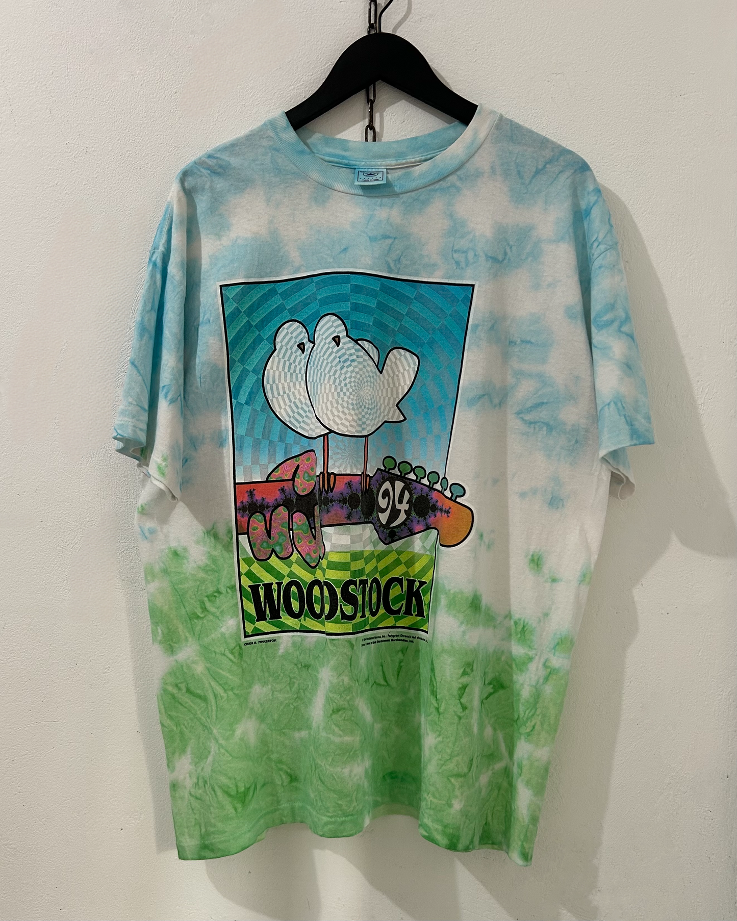 Vintage 1994 Single Stitch Woodstock Promo T-Shirt