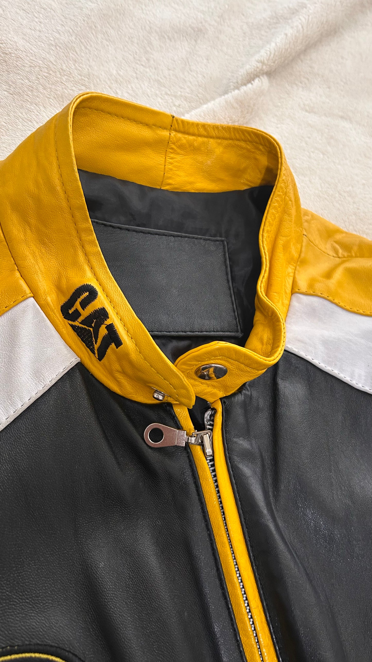 CAT Leather Racing Jacket