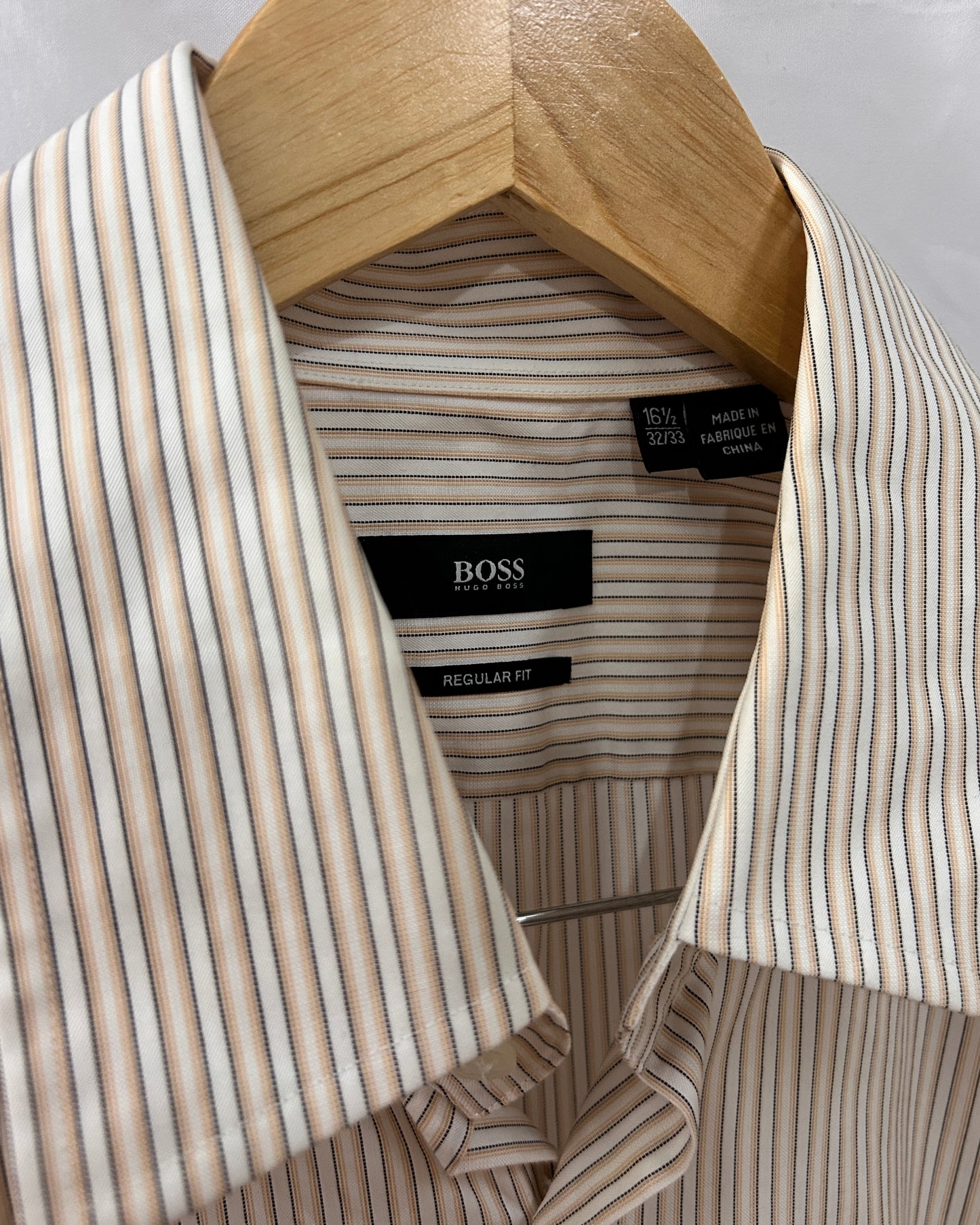Hugo Boss Beige Shirt