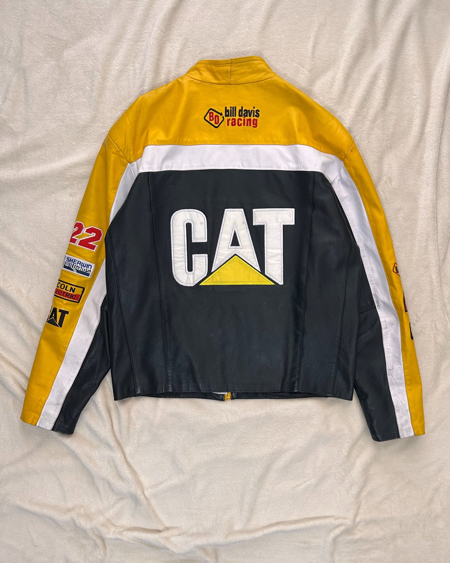 CAT Leather Racing Jacket