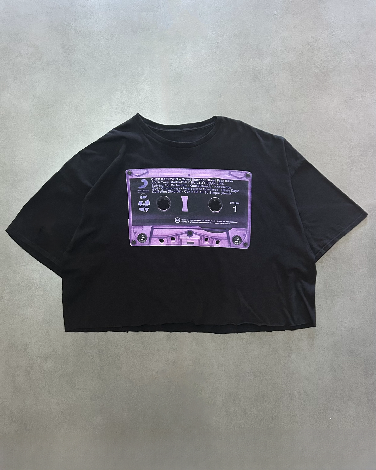 Wu-Tang Clan Bootleg T-Shirt Crop