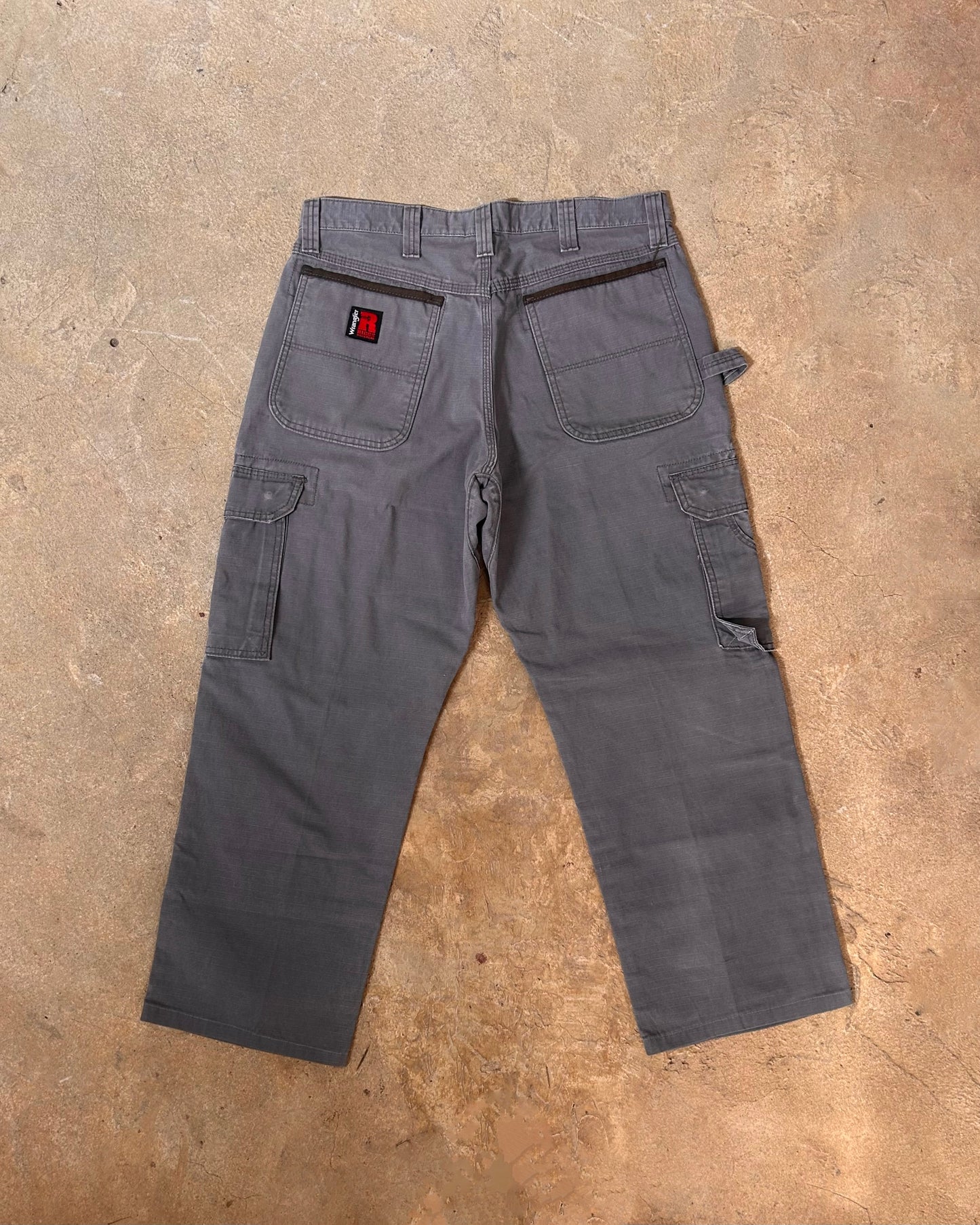 Wrangler Grey Cargo Pants