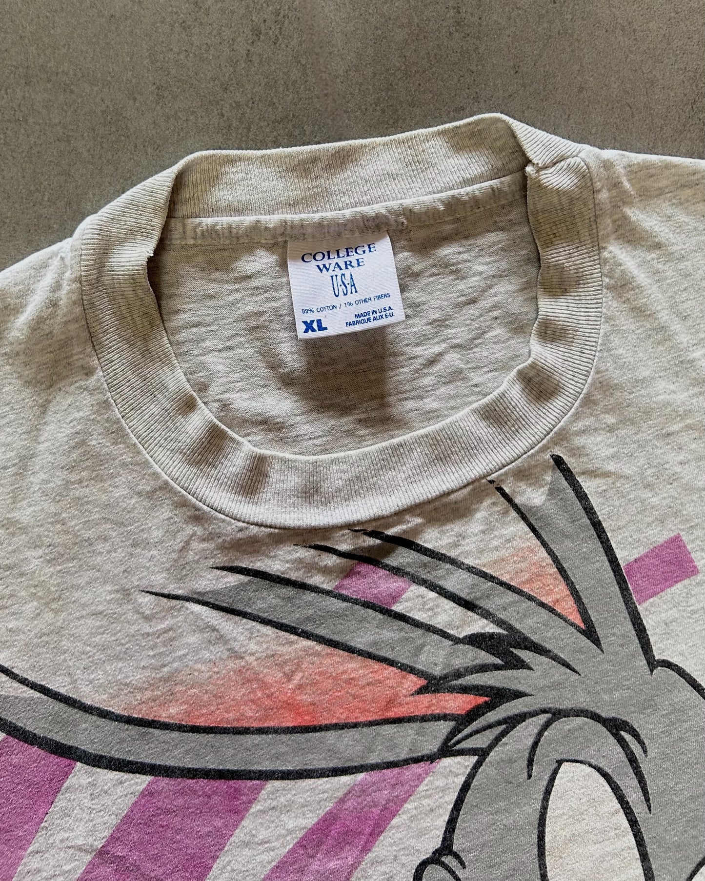Vintage 90s Single Stitch Bugs Bunny Tee
