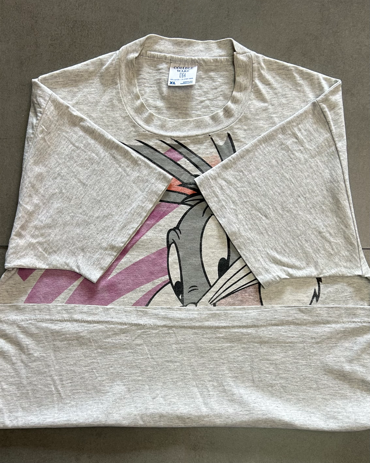 Vintage 90s Single Stitch Bugs Bunny Tee