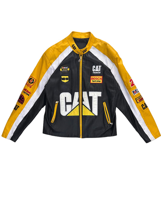 CAT Leather Racing Jacket