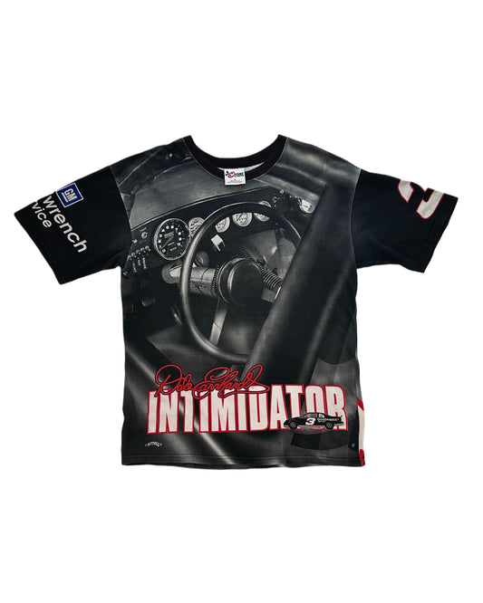 Vintage Late 90s/Early 2000s AOP Nascar Dale Earnhardt T-Shirt
