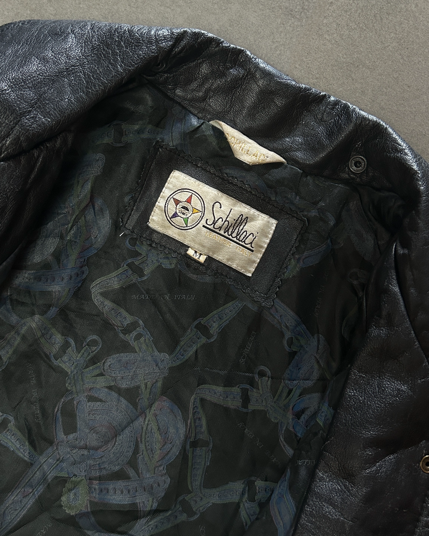 Vintage Schillaci Leather Jacket