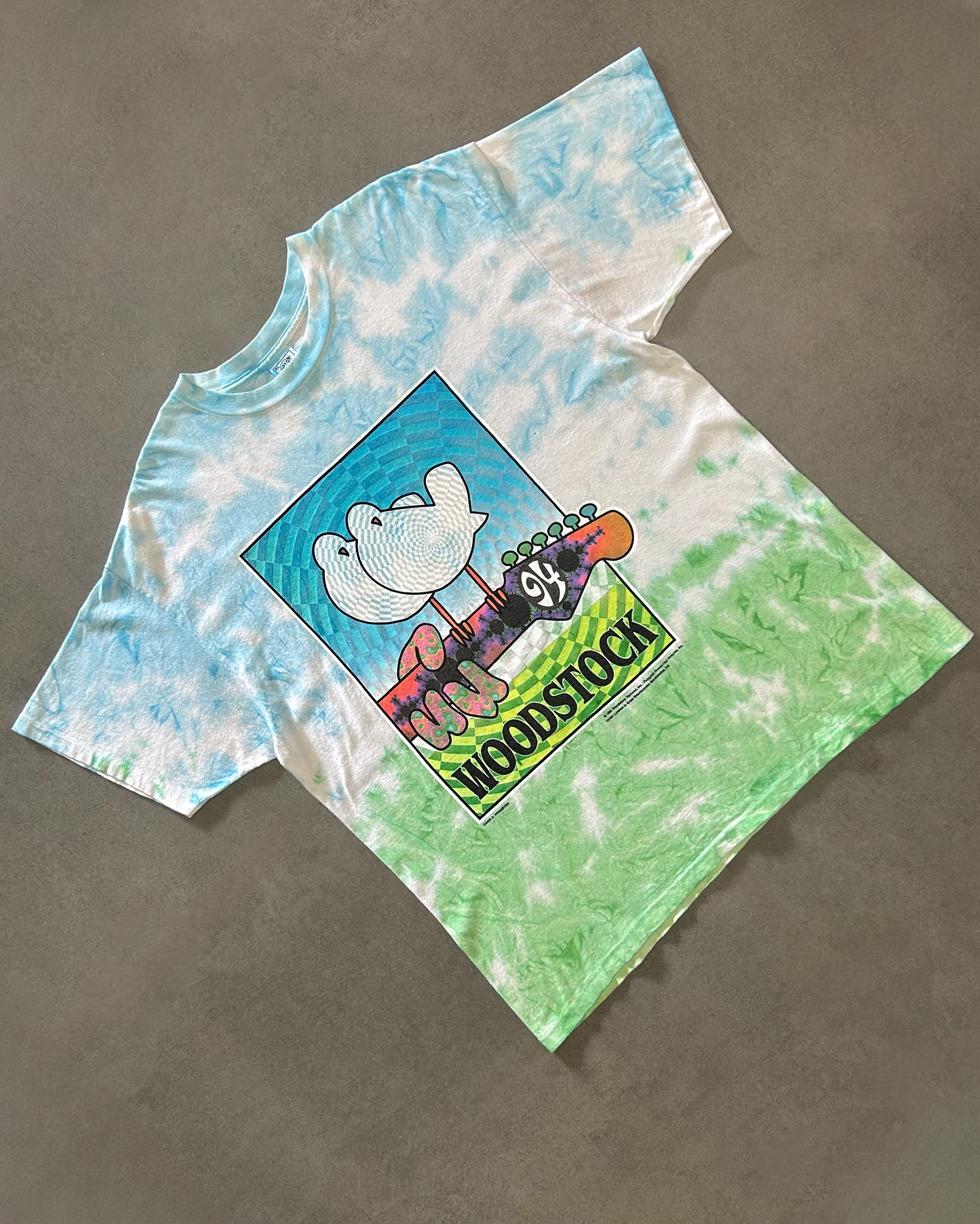 Vintage 1994 Single Stitch Woodstock Promo T-Shirt
