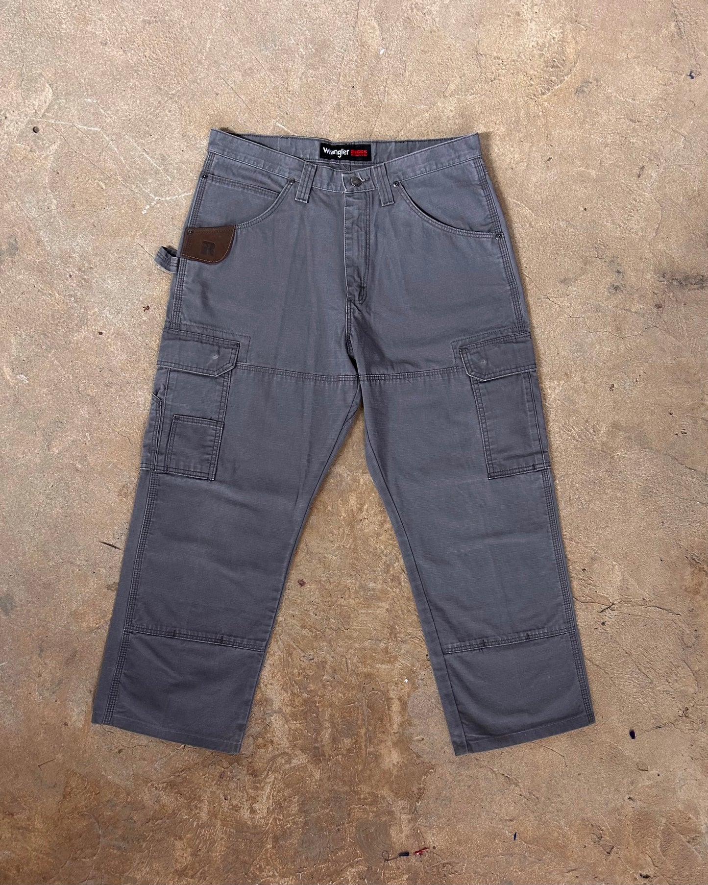 Wrangler Grey Cargo Pants