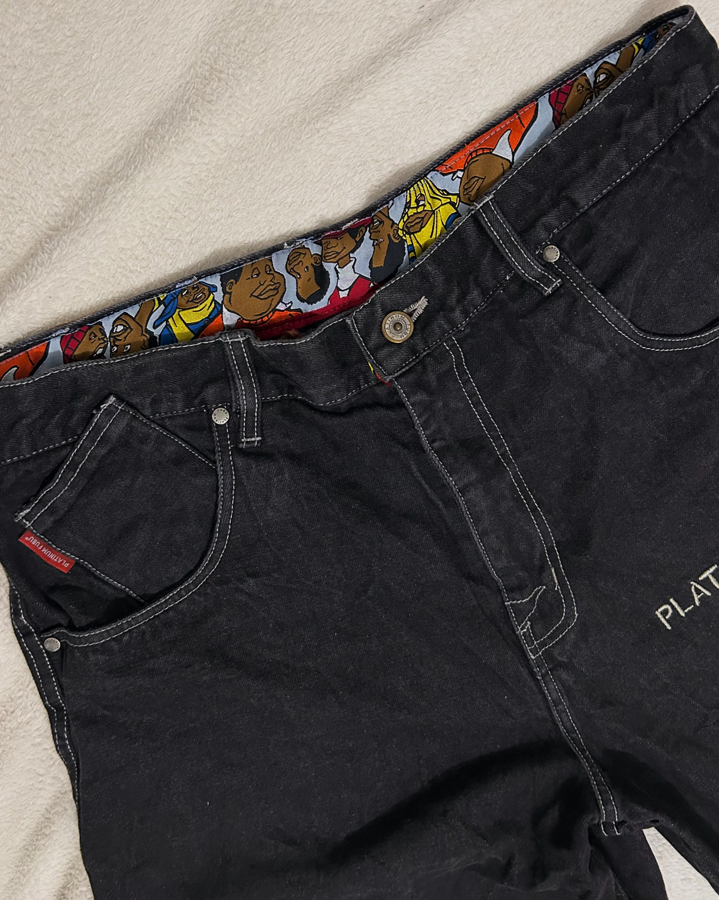 Fubu x Fat Albert 2000s Jorts