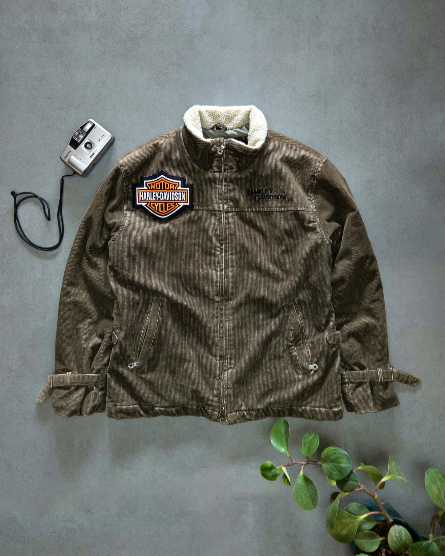 Harley Davidson Corduroy Jacket