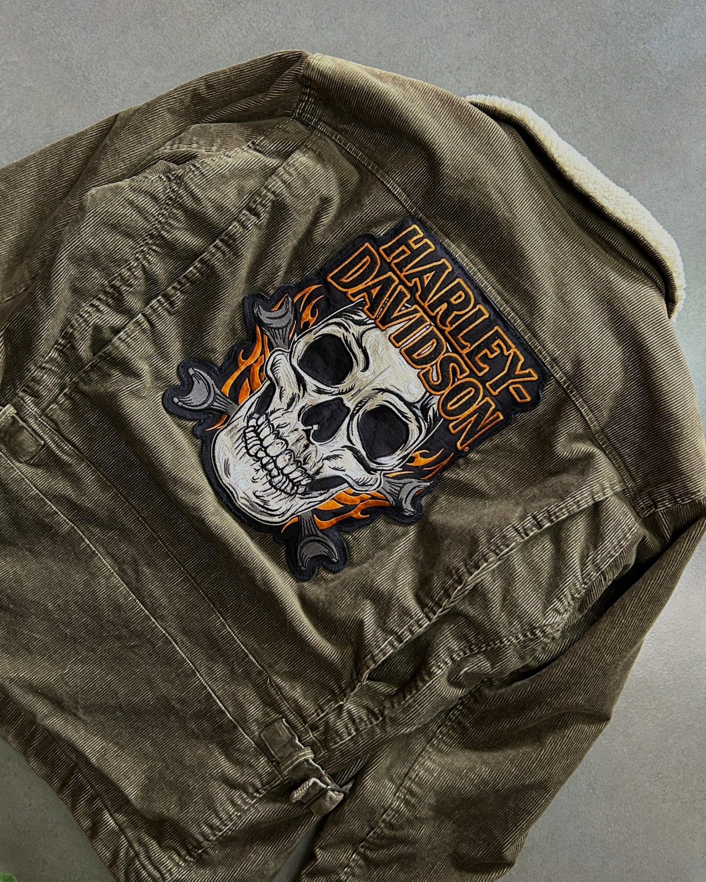 Harley Davidson Corduroy Jacket