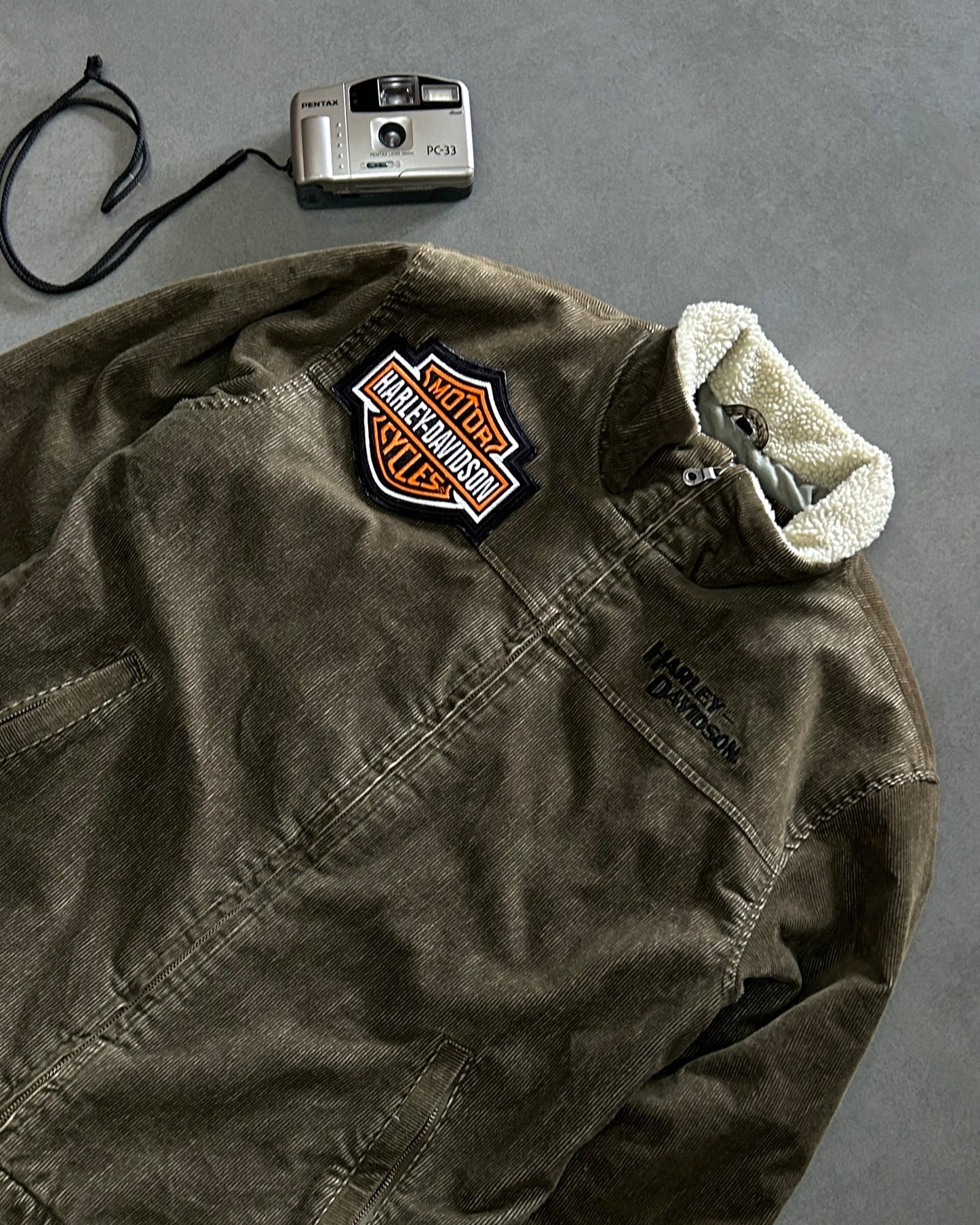 Harley Davidson Corduroy Jacket